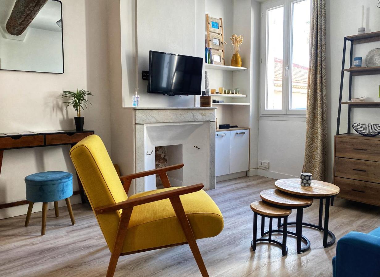 Escapade A Sanary, Au Coeur Du Village, 200M Du Port,Clim,Wifi,Parking Екстериор снимка